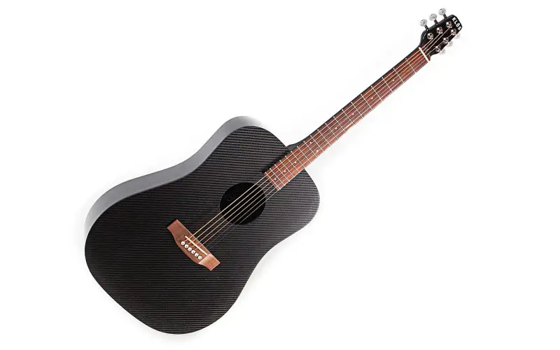 Klos Black Carbon Fiber Full Size Acoustic Guitar