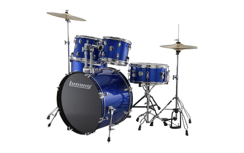a 5-piece set of drums