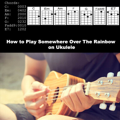 How to Play Somewhere Over The Rainbow on Ukulele