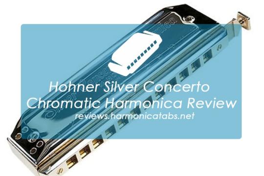 Hohner Silver Concerto Chromatic Harmonica