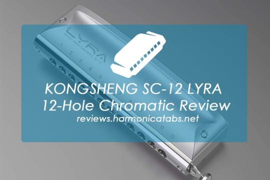 KONGSHENG SC-12 LYRA 12-Hole Chromatic Harmonica