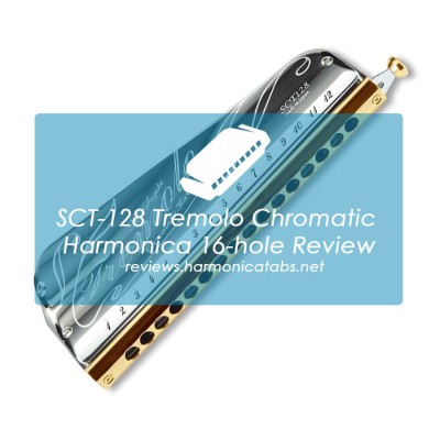 Suzuki SCT-128 Tremolo Chromatic Harmonica 16-hole