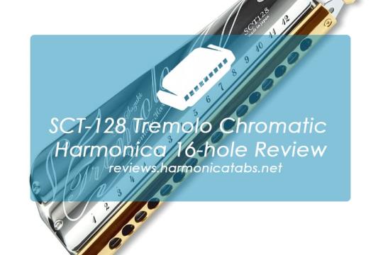 Suzuki SCT-128 Tremolo Chromatic Harmonica 16-hole