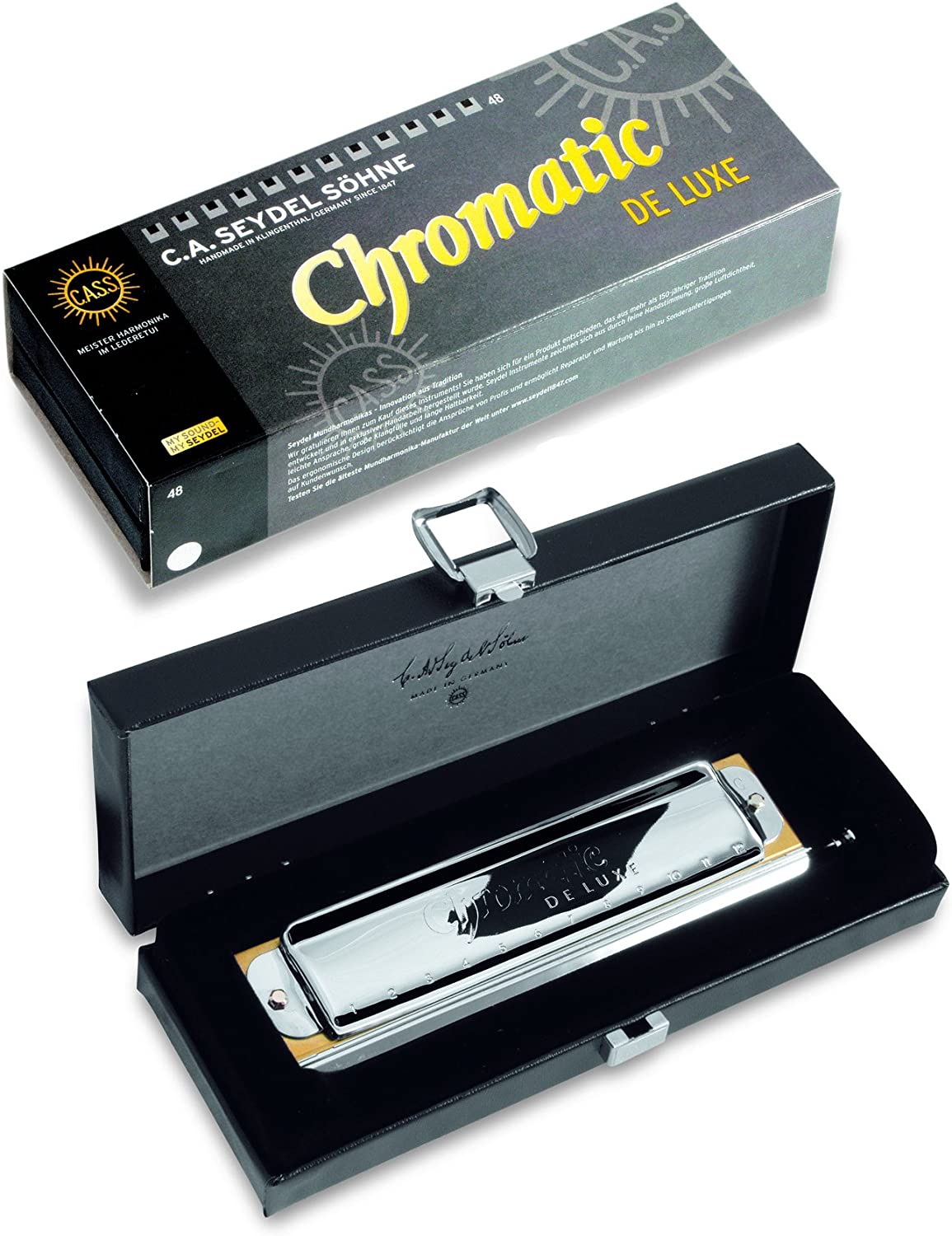  Seydel De Luxe Chromatic Harmonica