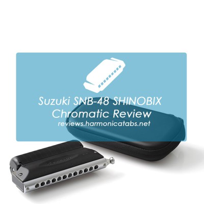 Suzuki SNB-48 SHINOBIX Chromatic Harmonica